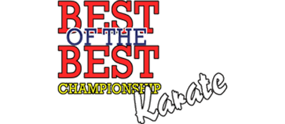 Best of the Best Championship Karate logo for NES